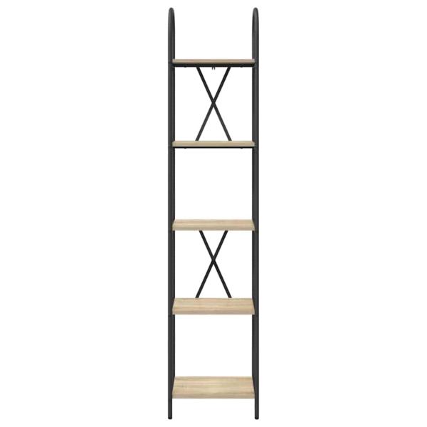 Regal Sonoma Eiche 40 x 30 x 183 cm Holzwerkstoff
