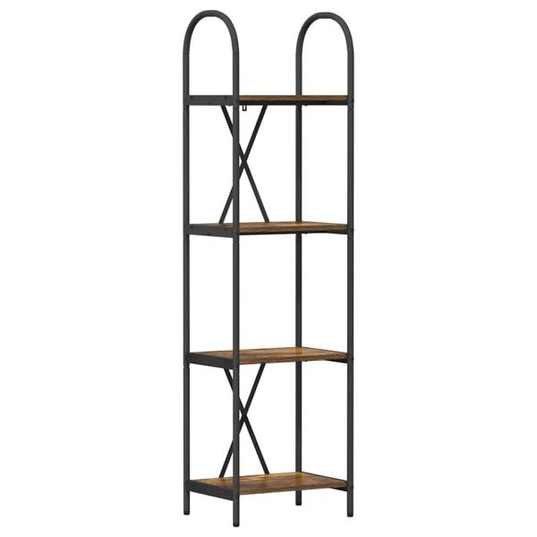 Regal Räuchereiche 40 x 30 x 146 cm Holzwerkstoff