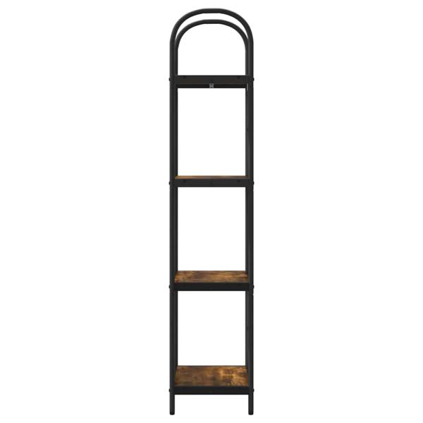 Regal Räuchereiche 40 x 30 x 146 cm Holzwerkstoff