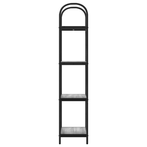 Regal Grau Sonoma 40 x 30 x 146 cm Holzwerkstoff