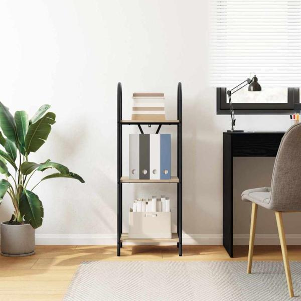 Regal Sonoma Eiche 40 x 30 x 109 cm Holzwerkstoff
