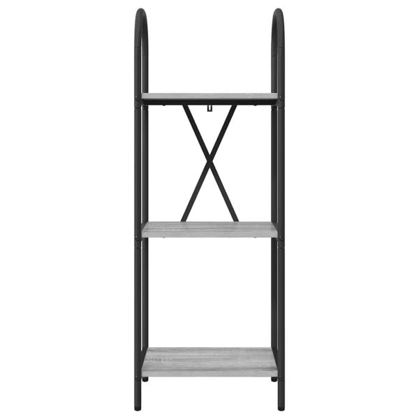 Regal Grau Sonoma 40 x 30 x 109 cm Holzwerkstoff