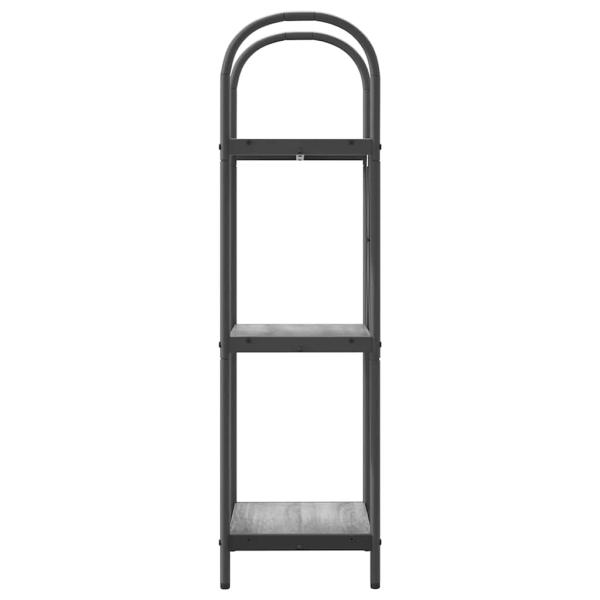 Regal Grau Sonoma 40 x 30 x 109 cm Holzwerkstoff