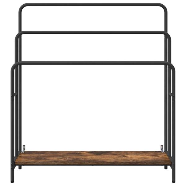 Kleiderständer Räuchereiche 90 x 30 x 100,5 cm Holzwerkstoff