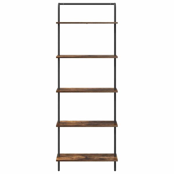 Regal Räuchereiche 60 x 24 x 168 cm Holzwerkstoff