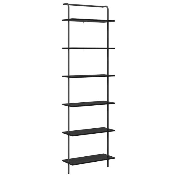 Regal Schwarze Eiche 60 x 24 x 203 cm Holzwerkstoff