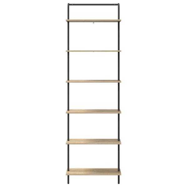 Regal Sonoma Eiche 60 x 24 x 203 cm Holzwerkstoff