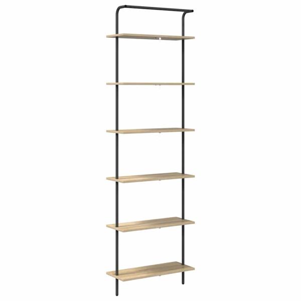 Regal Sonoma Eiche 60 x 24 x 203 cm Holzwerkstoff