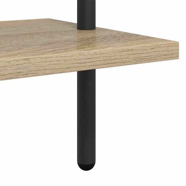 Regal Sonoma Eiche 60 x 24 x 203 cm Holzwerkstoff