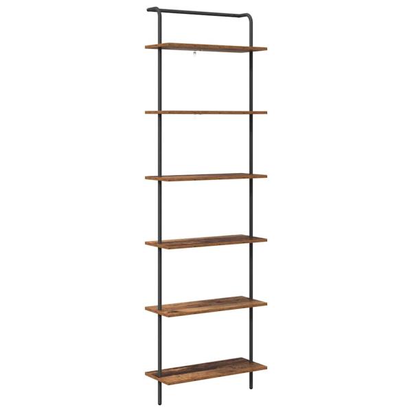 Regal Altholz 60 x 24 x 203 cm Holzwerkstoff