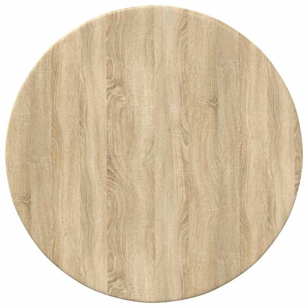 Tischplatte Sonoma Eiche 40 x 40 x 1.5 cm Holzwerkstoff