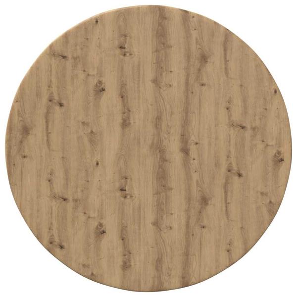 Tischplatte Eiche handwerklich 50 x 50 x 1.5 cm Holzwerkstoff