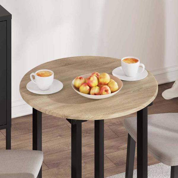Tischplatte Sonoma Eiche 60 x 60 x 1.5 cm Holzwerkstoff