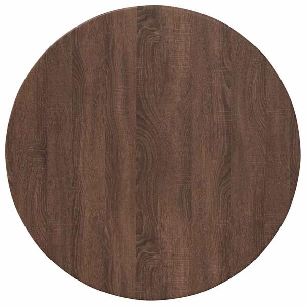 Tischplatte Braune Eiche 60 x 60 x 1.5 cm Holzwerkstoff