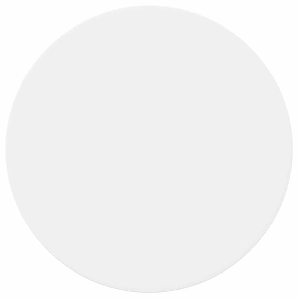 Tischplatte Weiß 70 x 70 x 1.5 cm Holzwerkstoff