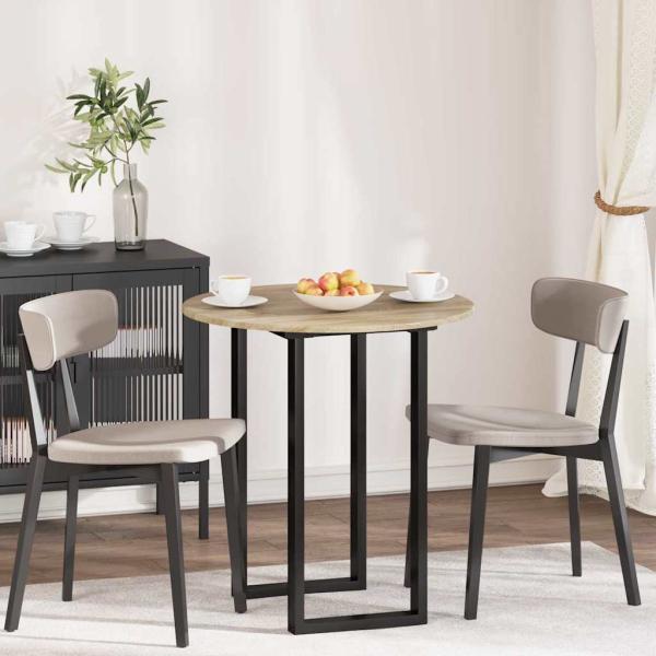 ARDEBO.de - Tischplatte Sonoma Eiche 70 x 70 x 1.5 cm Holzwerkstoff