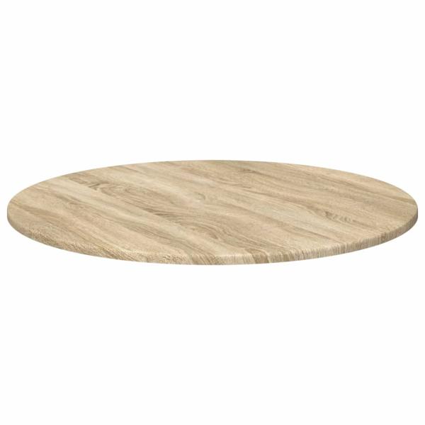 Tischplatte Sonoma Eiche 70 x 70 x 1.5 cm Holzwerkstoff