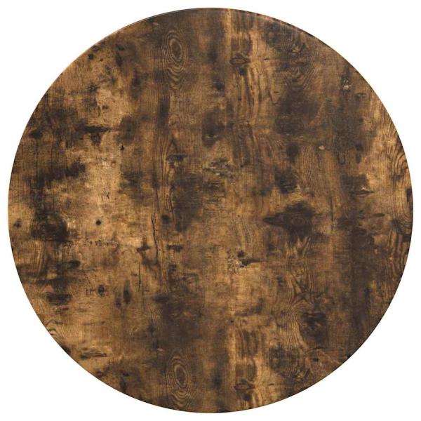 Tischplatte Räuchereiche 70 x 70 x 1.5 cm Holzwerkstoff