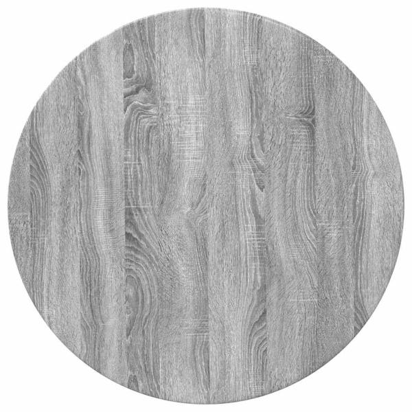 Tischplatte Grau Sonoma 70 x 70 x 1.5 cm Holzwerkstoff