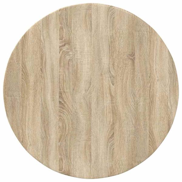Tischplatte Sonoma Eiche 80 x 80 x 1.5 cm Holzwerkstoff
