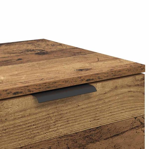 Bettschrank 2 pcs Altholz 40 x 39 x 40 cm Holzwerkstoff