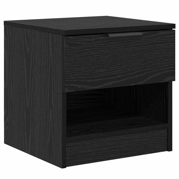 Bettschrank 2 pcs Schwarze Eiche 40 x 39 x 40 cm Holzwerkstoff