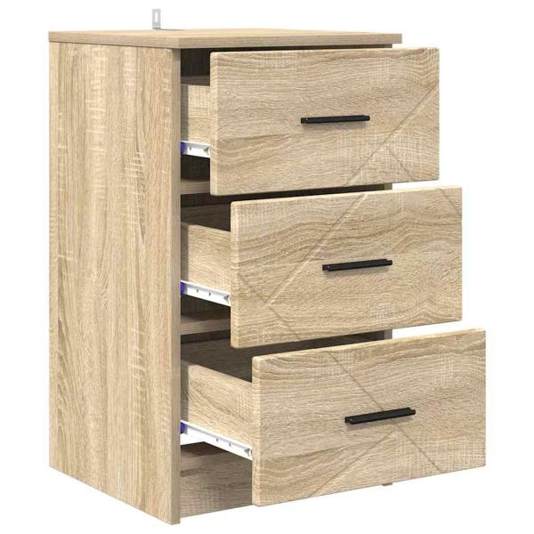Nachttisch Sonoma Eiche 38 x 38 x 66 cm Holzwerkstoff