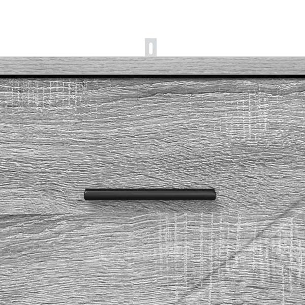 Nachttisch Grau Sonoma 38 x 38 x 66 cm Holzwerkstoff