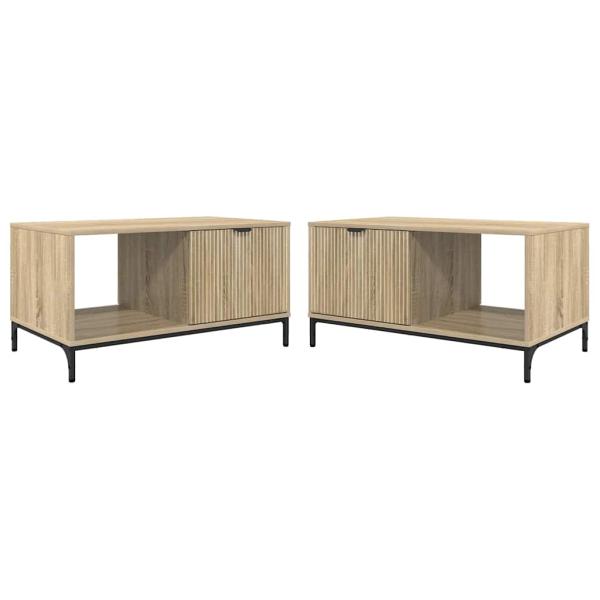 Couchtisch Sonoma Eiche 90 x 49 x 46 cm Holzwerkstoff
