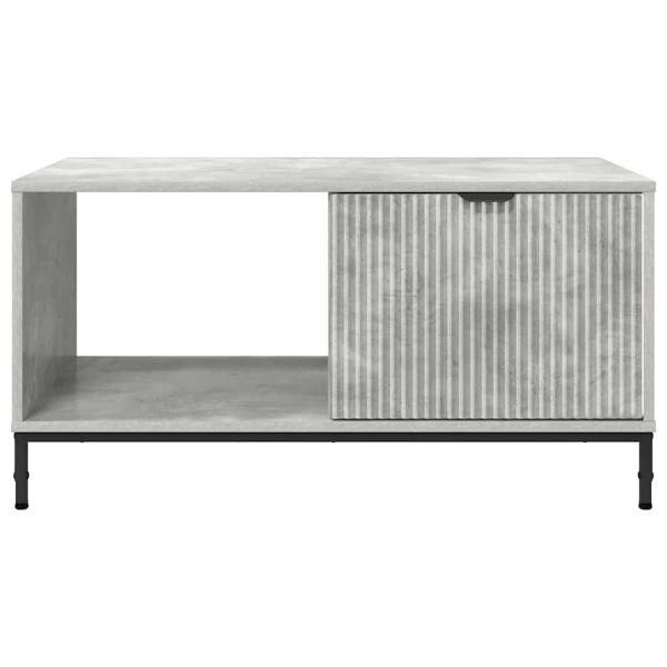 Couchtisch Betongrau 90 x 49 x 46 cm Holzwerkstoff