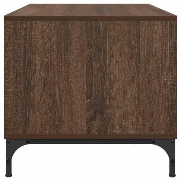 Couchtisch Braune Eiche 90 x 49 x 46 cm Holzwerkstoff
