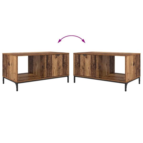 Couchtisch Altholz 90 x 49 x 46 cm Holzwerkstoff