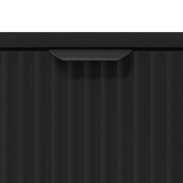 Nachttisch Schwarz 63,5 x 36 x 61 cm Holzwerkstoff