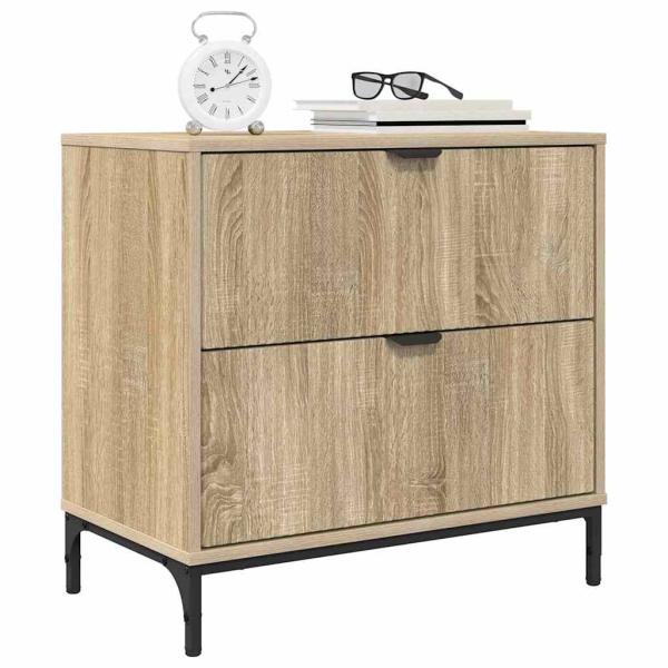 Nachttisch Sonoma Eiche 63,5 x 36 x 61 cm Holzwerkstoff