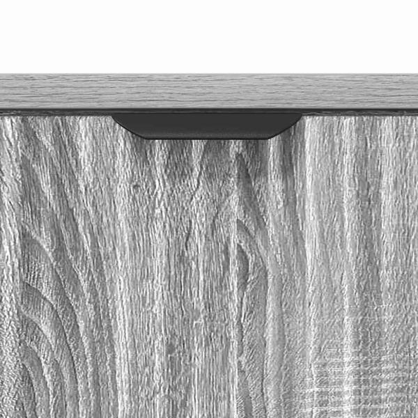 Nachttisch Grau Sonoma 63,5 x 36 x 61 cm Holzwerkstoff