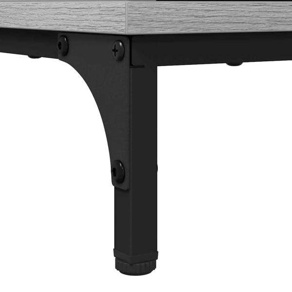 Nachttisch Grau Sonoma 63,5 x 36 x 61 cm Holzwerkstoff