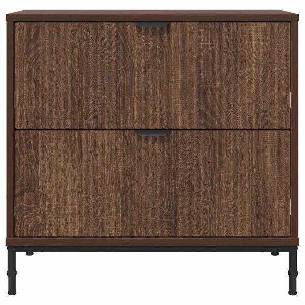 Nachttisch Braune Eiche 63,5 x 36 x 61 cm Holzwerkstoff