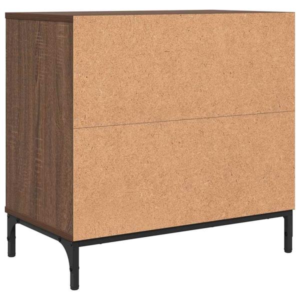 Nachttisch Braune Eiche 63,5 x 36 x 61 cm Holzwerkstoff