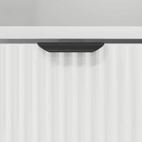 Nachttische 2 pcs Weiß 49 x 36 x 61 cm Holzwerkstoff