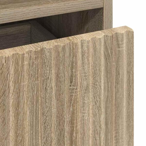 Nachttische 2 pcs Sonoma Eiche 49 x 36 x 61 cm Holzwerkstoff