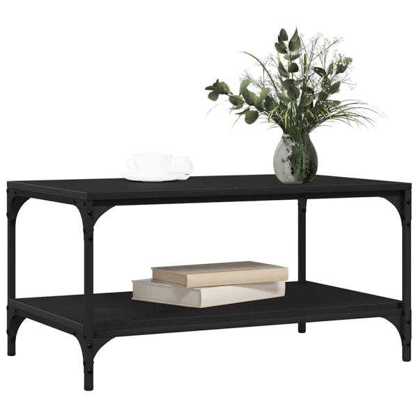 Couchtisch Schwarze Eiche 80 x 50 x 40 cm Holzwerkstoff