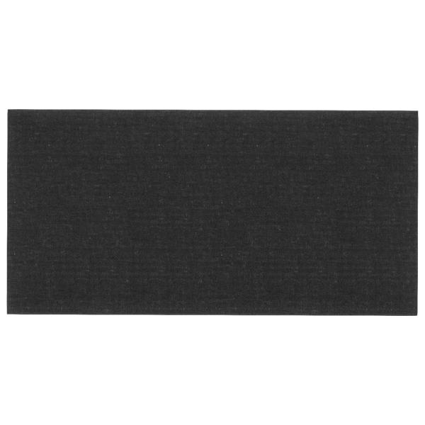 Wandpaneele 12 Stk. Schwarz 60x30 cm Stoff 2,16 m²