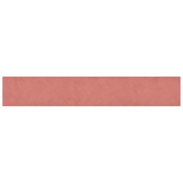 Wandpaneele 12 Stk. Rosa 90x15 cm Samt 1,62 m²
