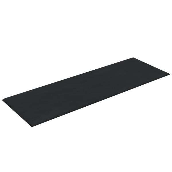 Wandpaneele 12 Stk. Schwarz 90x30 cm Samt 3,24 m²
