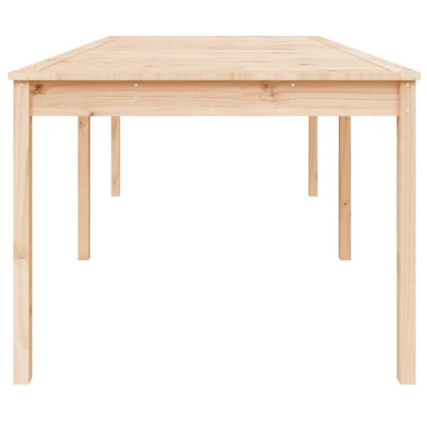 Gartentisch 203,5x100x76 cm Massivholz Kiefer