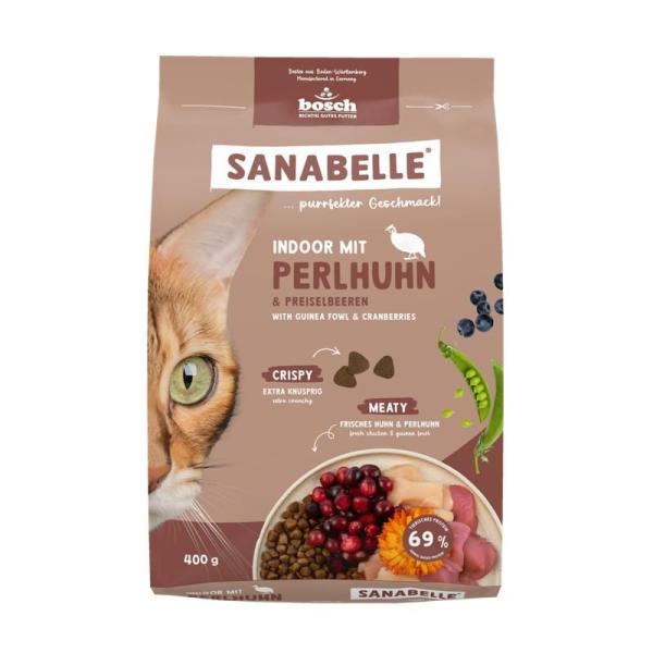ARDEBO.de Sanabelle Indoor mit Perlhuhn 400 g
