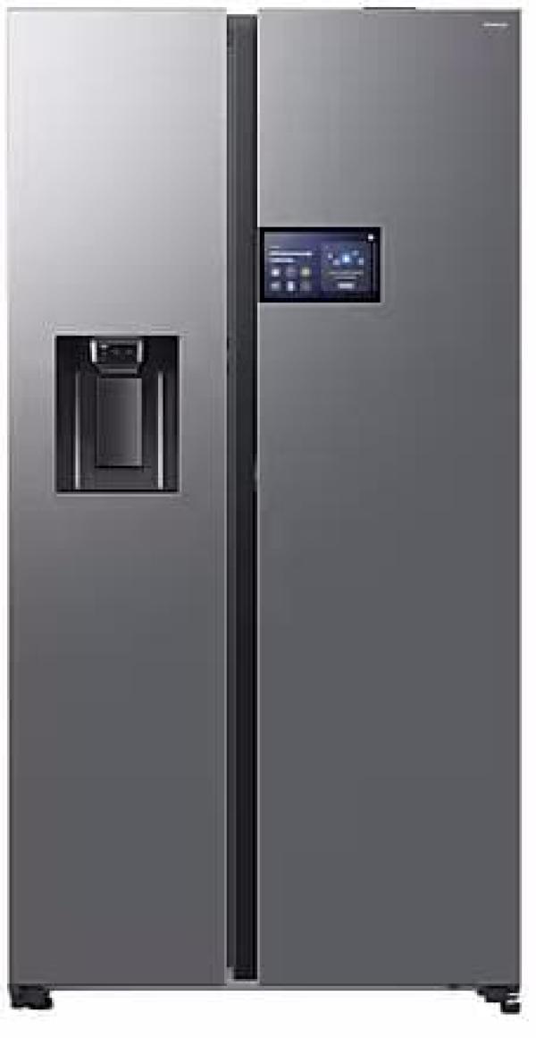 ARDEBO.de Samsung RS90F64EDTEF Stand Side-by-Side Kombination, 91,2 cm breit, 621 L, NoFrost+, Eis- und Wasserspender, Festwasseranschluss, Edelstahloptik