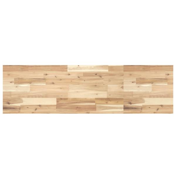 Schweberegale 4 Stk. 160x40x4 cm Massivholz Akazie Unbehandelt