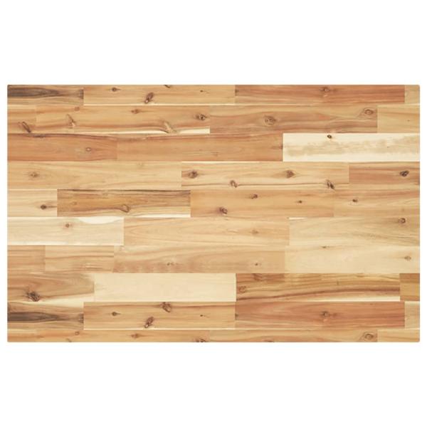 ARDEBO.de - Schreibtischplatte Ölbeschichtung 140x50x4 cm Massivholz Akazie