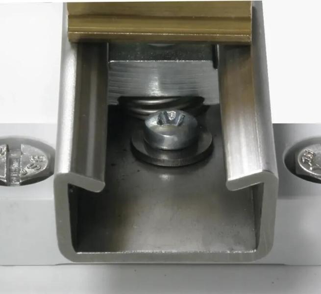 Dehn AS SAK 1000 V2A Ankerschiene, NIRO, L 1000mm, für Schirmanschlussklemmen (308421)